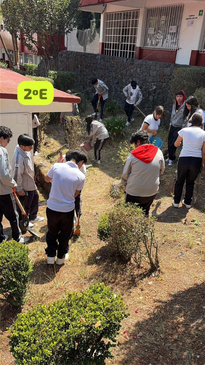 Conservación de áreas verdes.